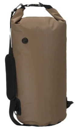 Banded Roll-Top 30L Cooler 11 Banded Roll-Top 30L Cooler -Sports Equipment Store 08317 Roll Top Cylinder Soft Cooler MarshBrown Back