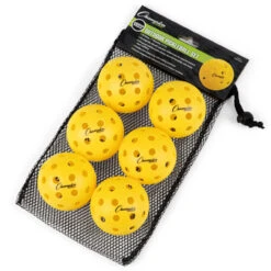 Champion Sports Injection Molded Outdoor Pickleball Set Of 6