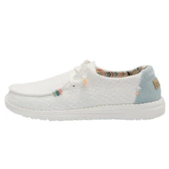 Hey Dude Women's Wendy, Boho White Crochet