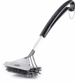 Napoleon Grills Triple-Row Grill Brush With Stainless Steel Bristles