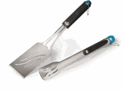 Napoleon Grills Stainless Steel 2 Piece Toolset With Soft Touch Handle