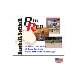 Blazer Big Red 15 Player Baseball/Softball Side By Side