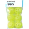 Champro Yellow Poly Softballs 6 Pack 1 Champro Yellow Poly Softballs 6 Pack -Sports Equipment Store CSB 51C