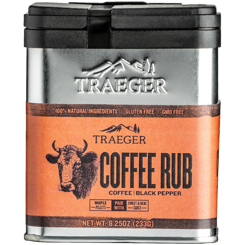 Traeger Coffee Rub - Coffee & Black Pepper 3 Traeger Coffee Rub - Coffee & Black Pepper