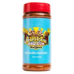 Meat Church BBQ The Holy Gospel BBQ Rub 14oz Shaker