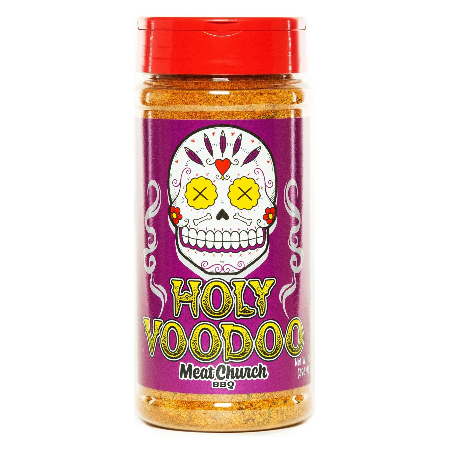 Meat Church BBQ Holy Voodoo Seasoning 14oz Shaker 3 Meat Church BBQ Holy Voodoo Seasoning 14oz Shaker