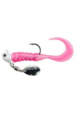 Johnson Crappie Buster Spin'r Grub Lure 1/16oz -Sports Equipment Store JSNCBSRG 20WHP