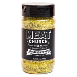Meat Church BBQ Gourmet Lemon Pepper 6oz Shaker