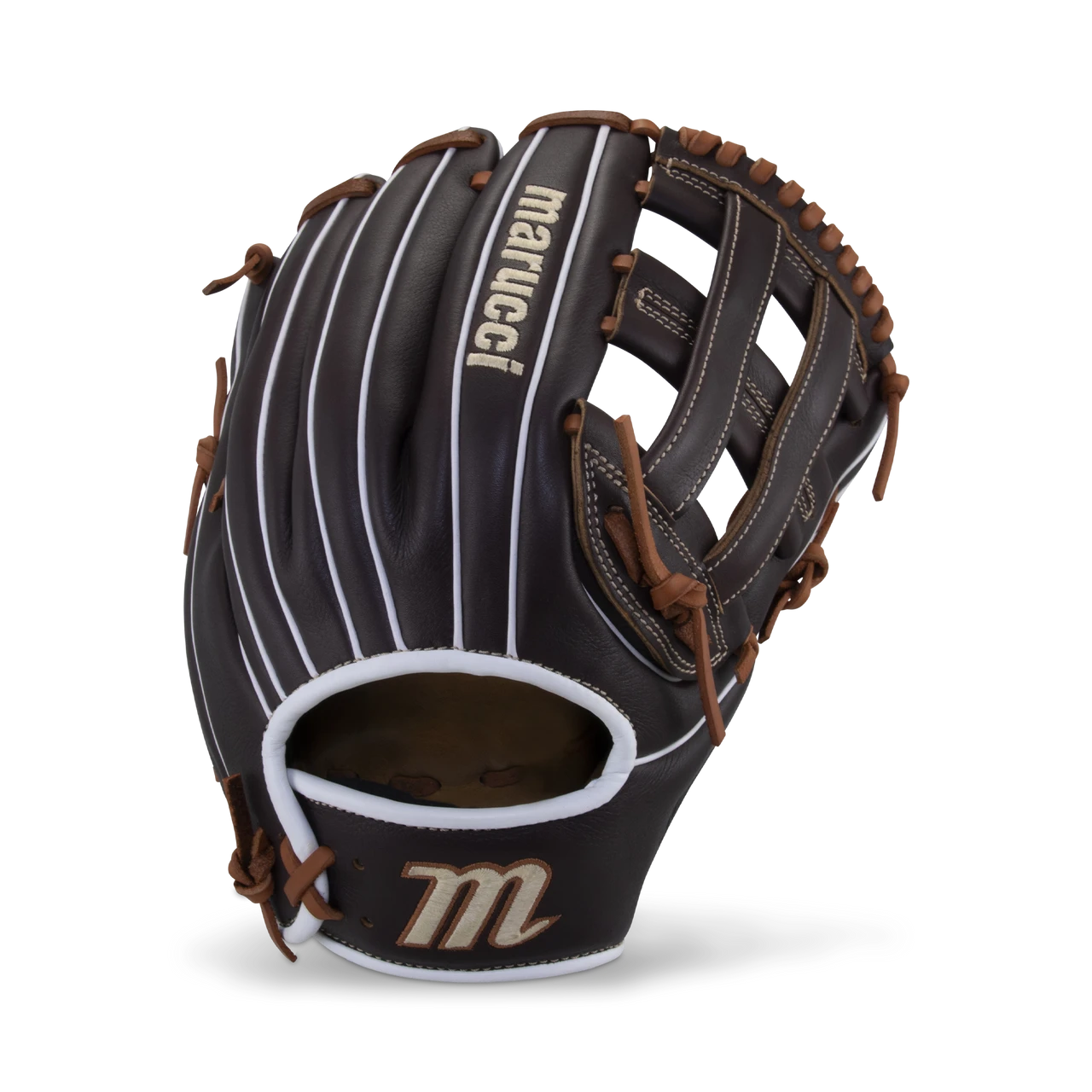 Marucci Krewe M Type 45A3 12.5" H Web Brown/Tan 3 Marucci Krewe M Type 45A3 12.5" H Web Brown/Tan