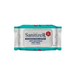 Sanitizer 75% Alcohol Sanitizing Wipes 50ct Flat Pack