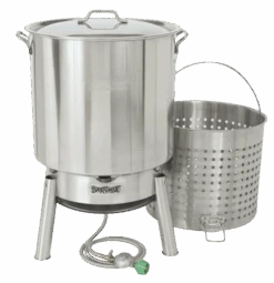 Bayou Classic 82qt Stainless Bayou Boiler Cooker Kit