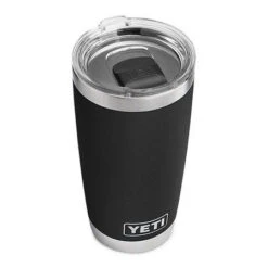 Yeti Rambler 20oz Tumbler 25 Yeti Rambler 20oz Tumbler -Sports Equipment Store YETYRAM20 20BLK 2 Large