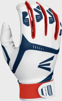 Easton Gametime Adult Batting Gloves -Sports Equipment Store d273a729GAMETIME WH NY RD A121233 back 19222
