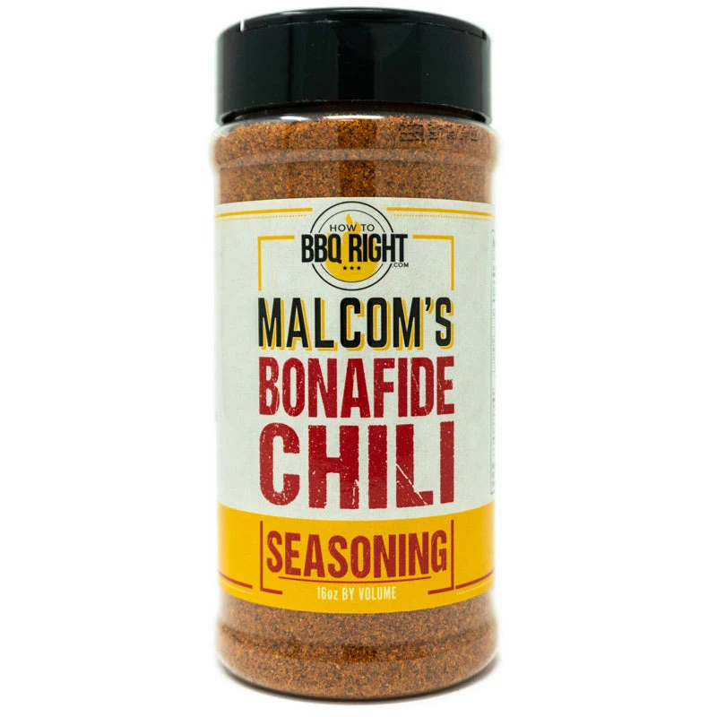 Malcom's Seasonings Bonafide Chili Seasoning 16oz 3 Malcom's Seasonings Bonafide Chili Seasoning 16oz