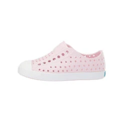 Native Jefferson Child Shoes, Milk Pink/Shell White